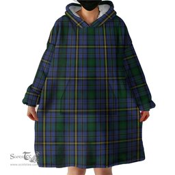 Scottish Hope Clan Originaux Clan Tartan Snuggie Hoodie Plaid Wearable Blanket Hoodie