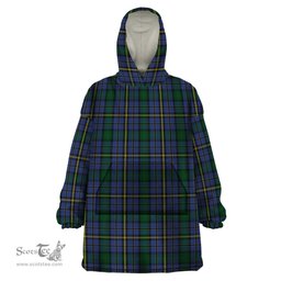 Scottish Hope Clan Originaux Clan Tartan Snuggie Hoodie Plaid Wearable Blanket Hoodie