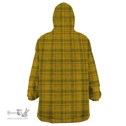 Scottish Houston Clan Family Crest Tartan Snuggie Hoodie Plaid Wearable Blanket Hoodie