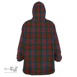 Scottish Kidd Clan Tartan Snuggie Hoodie Plaid Wearable Blanket Hoodie