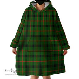 Scottish Kincaid Modern Clan Tartan Snuggie Hoodie Plaid Wearable Blanket Hoodie