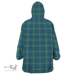 Scottish Hamilton Hunting Ancient Clan Tartan Snuggie Hoodie Plaid Wearable Blanket Hoodie