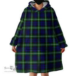 Scottish Lammie Clan Tartan Snuggie Hoodie Plaid Wearable Blanket Hoodie