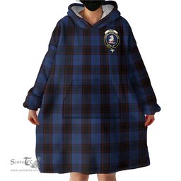 Scottish Home (Hume) Clan Family Crest Tartan Snuggie Hoodie Plaid Wearable Blanket Hoodie