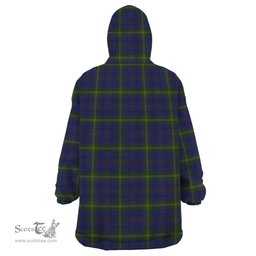 Scottish Joss Clan Tartan Snuggie Hoodie Plaid Wearable Blanket Hoodie