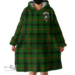 Scottish Kincaid Modern Clan Family Crest Tartan Snuggie Hoodie Plaid Wearable Blanket Hoodie
