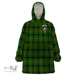 Scottish Kincaid Modern Clan Family Crest Tartan Snuggie Hoodie Plaid Wearable Blanket Hoodie