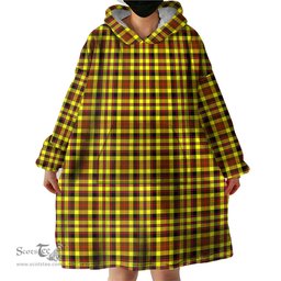 Scottish Jardine Modern Clan Tartan Snuggie Hoodie Plaid Wearable Blanket Hoodie