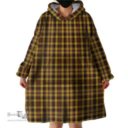 Scottish Jardine Clan Tartan Snuggie Hoodie Plaid Wearable Blanket Hoodie