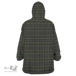 Scottish Howell of Wales Clan Tartan Snuggie Hoodie Plaid Wearable Blanket Hoodie