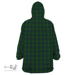 Scottish Lauder Family Clan Tartan Snuggie Hoodie Plaid Wearable Blanket Hoodie