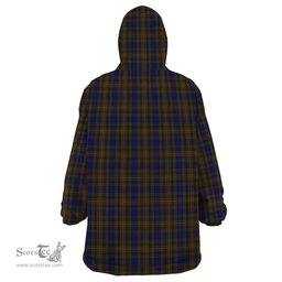 Scottish Highfield Hunting Clan Tartan Snuggie Hoodie Plaid Wearable Blanket Hoodie