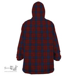 Scottish Lawlis - Lawless Clan Tartan Snuggie Hoodie Plaid Wearable Blanket Hoodie