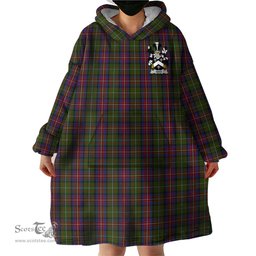 Scottish Hargis Clan Family Crest Tartan Snuggie Hoodie Plaid Wearable Blanket Hoodie