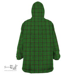 Scottish Leach Hunting Clan Tartan Snuggie Hoodie Plaid Wearable Blanket Hoodie