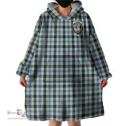 Scottish Henderson Dress Clan Family Crest Tartan Snuggie Hoodie Plaid Wearable Blanket Hoodie