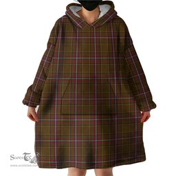 Scottish Inches of Perth Clan Tartan Snuggie Hoodie Plaid Wearable Blanket Hoodie