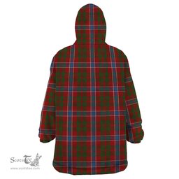 Scottish Harkness Dress Clan Tartan Snuggie Hoodie Plaid Wearable Blanket Hoodie