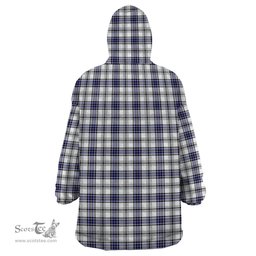 Scottish Hannay Modern Clan Tartan Snuggie Hoodie Plaid Wearable Blanket Hoodie