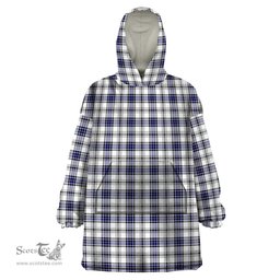 Scottish Hannay Modern Clan Tartan Snuggie Hoodie Plaid Wearable Blanket Hoodie