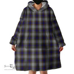 Scottish Highfield Dress Clan Tartan Snuggie Hoodie Plaid Wearable Blanket Hoodie