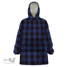 Scottish Home (Hume) Clan Tartan Snuggie Hoodie Plaid Wearable Blanket Hoodie