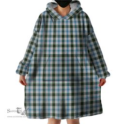 Scottish Henderson Dress Clan Tartan Snuggie Hoodie Plaid Wearable Blanket Hoodie