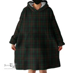 Scottish Kalkofen Clan Tartan Snuggie Hoodie Plaid Wearable Blanket Hoodie