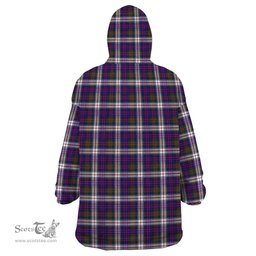 Scottish MacDonald Dress Modern Clan Family Crest Tartan Snuggie Hoodie Plaid Wearable Blanket Hoodie