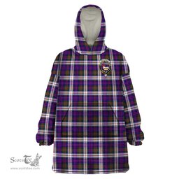 Scottish MacDonald Dress Modern Clan Family Crest Tartan Snuggie Hoodie Plaid Wearable Blanket Hoodie