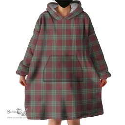 Scottish MacGregor Hunting Ancient Clan Tartan Snuggie Hoodie Plaid Wearable Blanket Hoodie