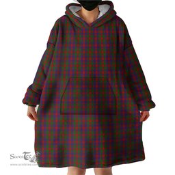 Scottish MacGowan Clan Tartan Snuggie Hoodie Plaid Wearable Blanket Hoodie