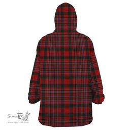 Scottish MacAlister Clan Tartan Snuggie Hoodie Plaid Wearable Blanket Hoodie