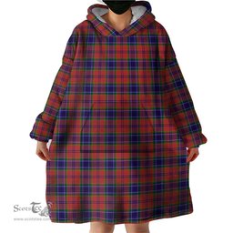 Scottish MacCreary Clan Tartan Snuggie Hoodie Plaid Wearable Blanket Hoodie