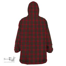 Scottish MacElvain - MacIlvain Clan Tartan Snuggie Hoodie Plaid Wearable Blanket Hoodie