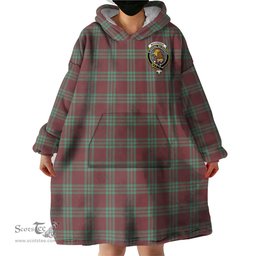 Scottish MacGregor Hunting Ancient Clan Family Crest Tartan Snuggie Hoodie Plaid Wearable Blanket Hoodie