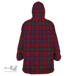 Scottish MacGillivray Clan Family Crest Tartan Snuggie Hoodie Plaid Wearable Blanket Hoodie