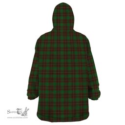 Scottish MacFie Hunting Clan Family Crest Tartan Snuggie Hoodie Plaid Wearable Blanket Hoodie