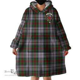 Scottish MacDuff Dress Clan Family Crest Tartan Snuggie Hoodie Plaid Wearable Blanket Hoodie