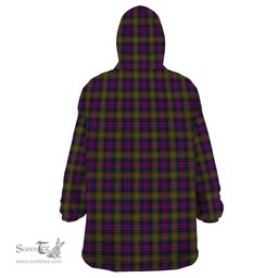 Scottish MacDonell of Glengarry Modern Clan Family Crest Tartan Snuggie Hoodie Plaid Wearable Blanket Hoodie