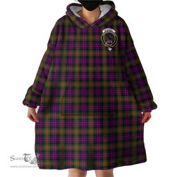 Scottish MacDonell of Glengarry Modern Clan Family Crest Tartan Snuggie Hoodie Plaid Wearable Blanket Hoodie