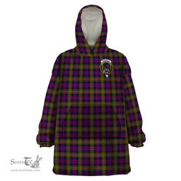 Scottish MacDonell of Glengarry Modern Clan Family Crest Tartan Snuggie Hoodie Plaid Wearable Blanket Hoodie
