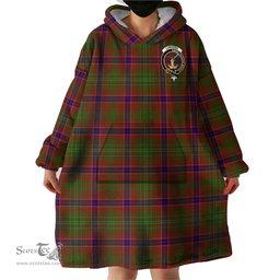 Scottish Lumsden Clan Family Crest Tartan Snuggie Hoodie Plaid Wearable Blanket Hoodie