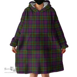 Scottish MacDonald of Clan Ranald Modern Clan Tartan Snuggie Hoodie Plaid Wearable Blanket Hoodie