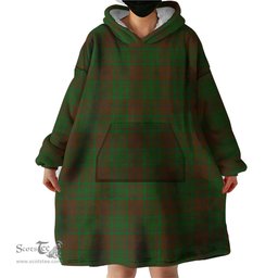 Scottish MacAlister of Glenbarr Hunting Clan Tartan Snuggie Hoodie Plaid Wearable Blanket Hoodie