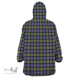 Scottish MacDonald Ancient Clan Family Crest Tartan Snuggie Hoodie Plaid Wearable Blanket Hoodie