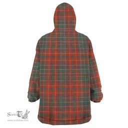 Scottish MacDougall Ancient Clan Family Crest Tartan Snuggie Hoodie Plaid Wearable Blanket Hoodie
