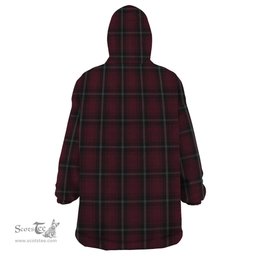 Scottish Llewellen of Wales Clan Tartan Snuggie Hoodie Plaid Wearable Blanket Hoodie