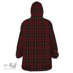 Scottish MacAlister of Skye Clan Family Crest Tartan Snuggie Hoodie Plaid Wearable Blanket Hoodie