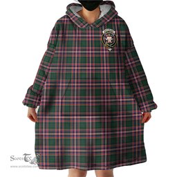Scottish MacFarlane Hunting Modern Clan Family Crest Tartan Snuggie Hoodie Plaid Wearable Blanket Hoodie
